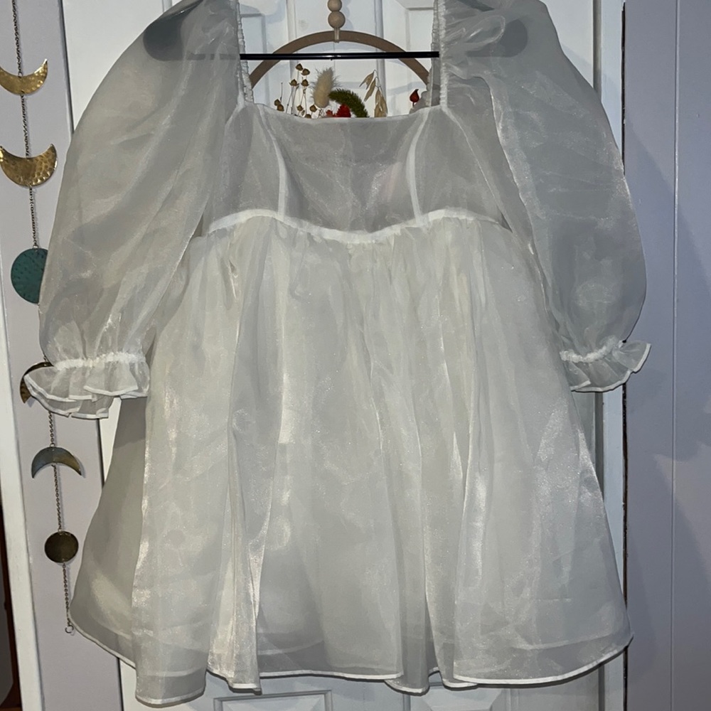 Selfie puff dress
